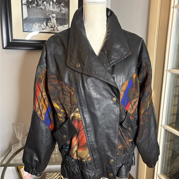 Pelle Jackets & Blazers - Vibrant Multicolor Leather Jacket